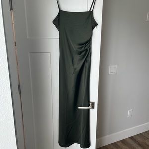 House of Harlow 1960 Satin Midi Dress